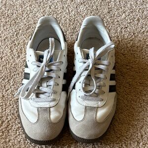 adidas Women's White and Gray Sneakers